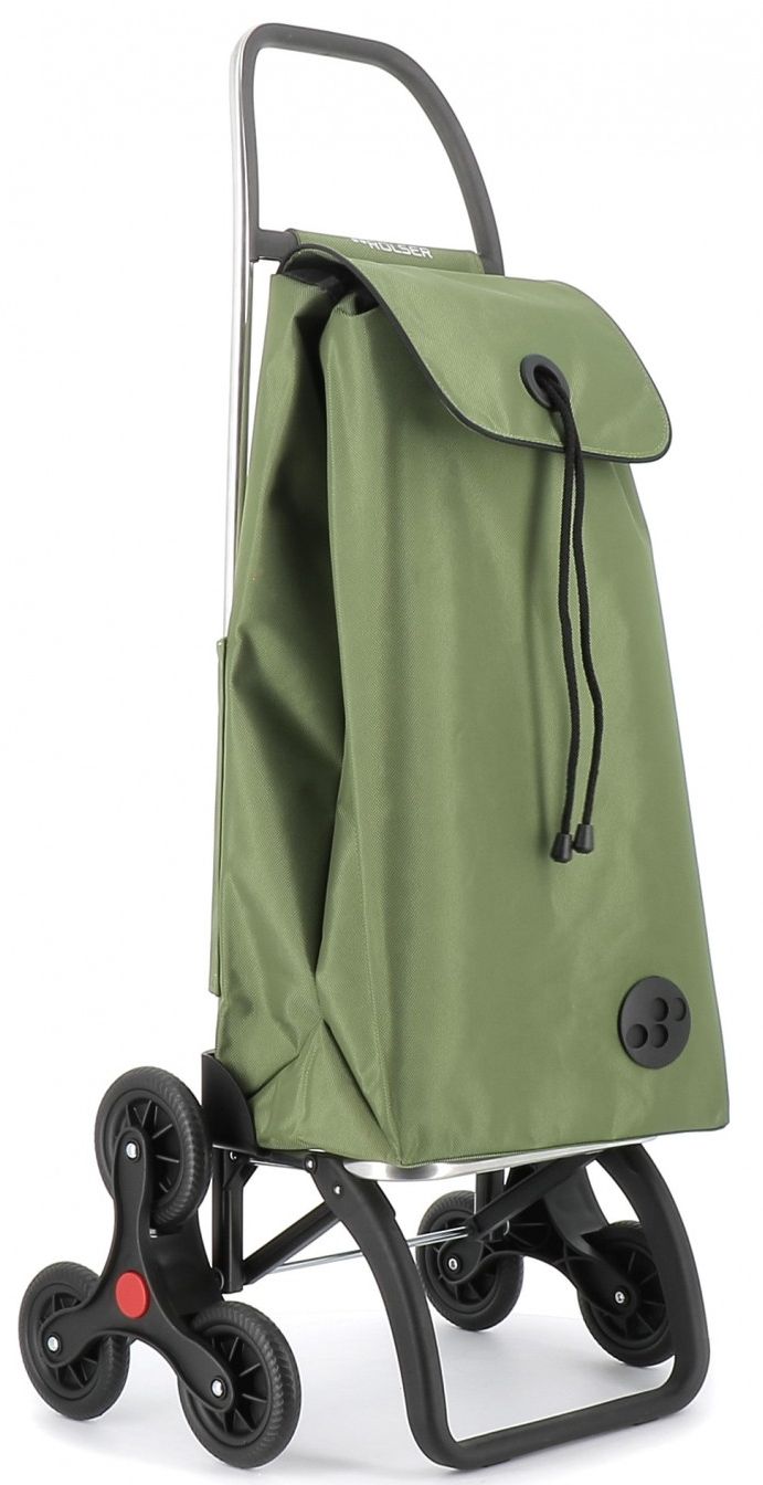 Levně Rolser I-Max MF 6 nákupní taška s kolečky do schodů, zelená khaki