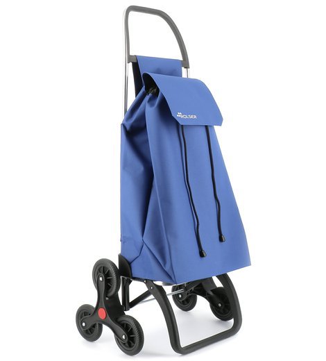 Rolser nákupní taška s kolečky do schodů Saquet LN Rd6, modrá