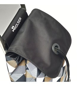 Rolser I-Max Sahara 6 nákupní taška na kolečkách, černá