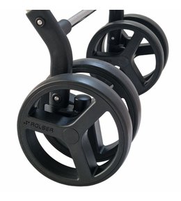 Rolser Basket MF 4Big, skládací nákupní vozík na kolečkách, černý