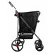 Rolser- skládací nákupní vozík na kolečkách, černý
