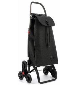 Rolser I-Max Tweed 6 Logic nákupní taška na kolečkách, černá
