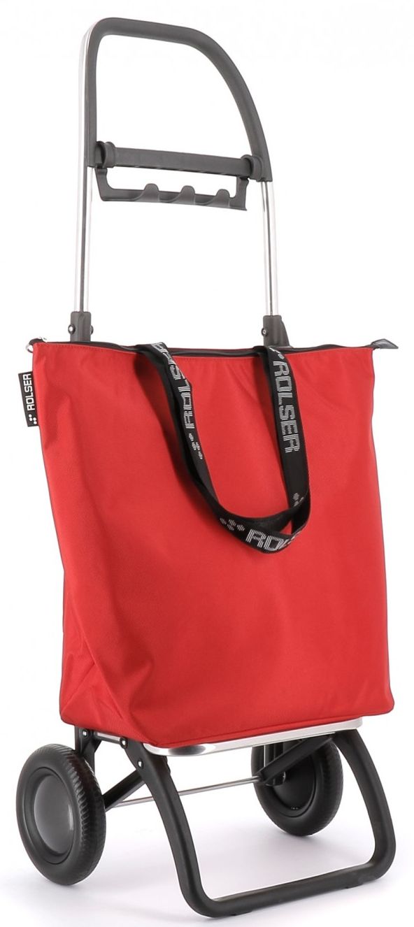 Levně Rolser Mini Bag MF 2 Logic nákupní taška na kolečkách, červená