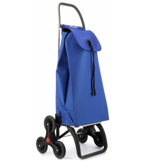 Rolser nákupní taška s kolečky do schodů I-Max Ona Rd6, modrá