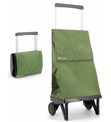 Nákupní taška na kolečkách Rolser PLE001-1005, zelená