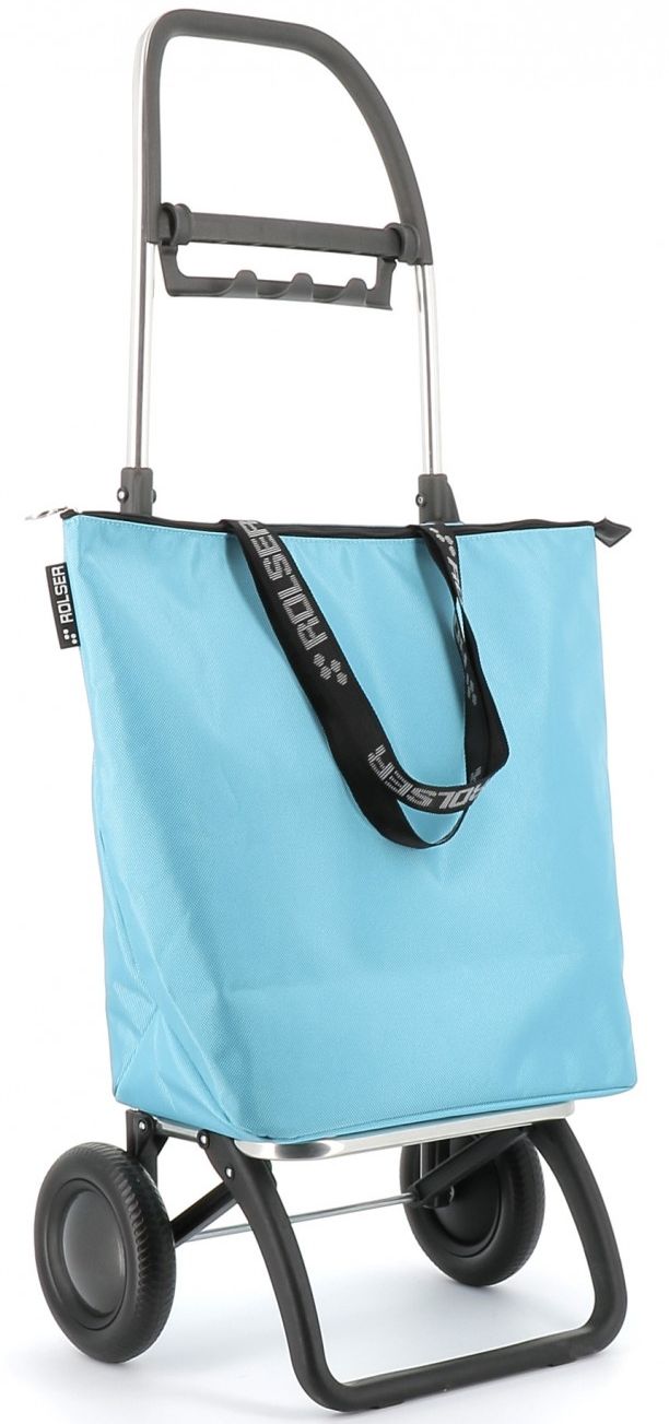 Levně Rolser Mini Bag MF 2 Logic nákupní taška na kolečkách, světlá modrá