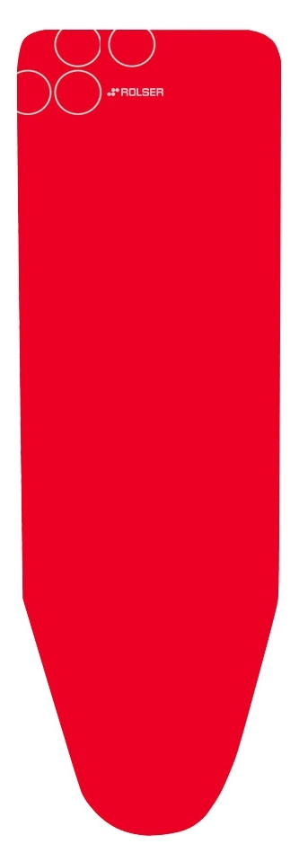 Rolser univerzální potah na žehlící prkna 140 x 55 cm, červený