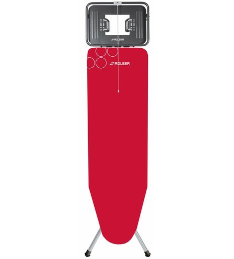 Žehlící prkno pro parní žehličky, Rolser, červené,,120 x 38 cm_01